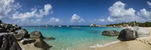 Virgin Islands Gallery: British Virgin Islands, Virgin Gorda, The Baths, beach view