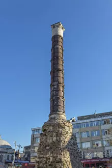 Column of Constantine, Burnt Stone, Burnt Pillar, Istanbul, Turkey