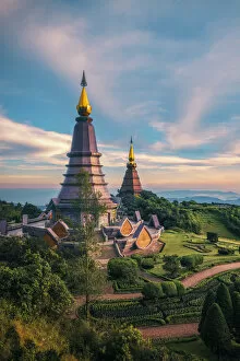 Pagoda Collection: Doi Inthanon National Park, Chiang Mai, Thailand