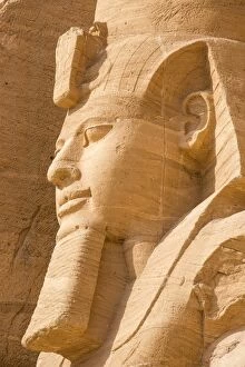 Nubia Collection: Egypt, Abu Simbel, The Great Temple, known as Temple of Ramses II