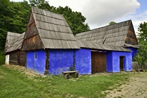 Farmhouse of Romania. ASTRA Museum of Traditional Folk Civilization, an open-air museum