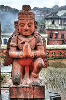 Garuda Collection: Garuda statue, Pashupatinath, Kathmandu, Nepal