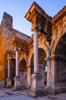 Triumphal Arch Collection: Hadrians Gate, Antalya, Turkey
