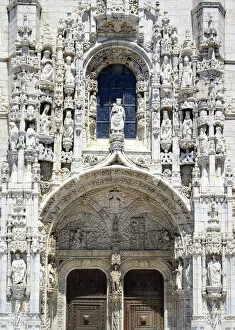 Jeronimos monastery (Hieronymites Monastery), South portal of Church of Santa Maria