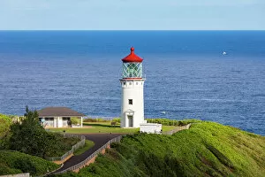 Lighthouse Collection: Kilauea lighthouse, Princeville, Kauai, Hawaii, USA