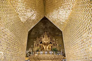 Pagoda Collection: Mandalay, Myanmar. Details of the Kuthodaw pagoda