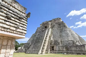 Mayan Ruins Collection: Mayan ruins of Uxmal, Yucatan, Mexico