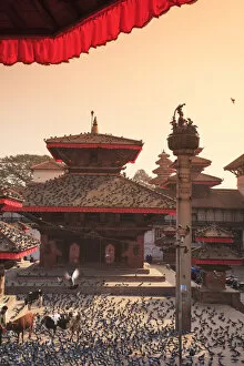Durbar Square Gallery: Nepal, Kathmandu, Durbar Square (UNESCO Site)