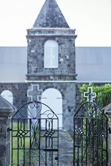 Netherlands Antilles Gallery: Netherlands Antilles, Sint Eustatius, Oranjestad, Methodist Church