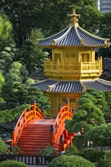 Pagoda Collection: Pagoda in Nan Lian Garden at Chi Lin Nunnery, Diamond Hill, Kowloon, Hong Kong