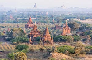 Pagoda Collection: Pagodas in Bagan, Myanmar