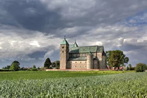 Romanesque collegiate church (1160s), Tum, Lodz Voivodeship, Northern Poland