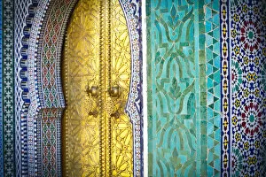 Door Collection: Royal Palace Door, Fes, Morocco