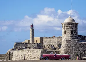 San Salvador de la Punta and El Morro Castle and Lighthouse, Havana, La Habana Province San Salvador de la Punta and El Morro Castle and Lighthouse, Havana, La Habana Province