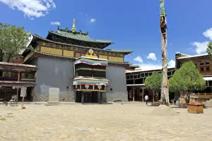 Pagoda Collection: Shalu Monastery, Shigatse, Tibet, China