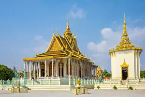 Pagoda Collection: The Silver Pagoda (Wat Preah Keo Morakot), Royal Palace, Phnom Penh, Cambodia