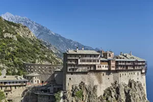 Simonopetra monastery, Simonos Petra, Mount Athos, Athos peninsula, Greece