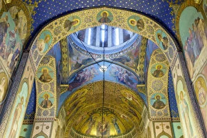 Sioni Cathedral interior, Tbilisi (Tiflis), Georgia