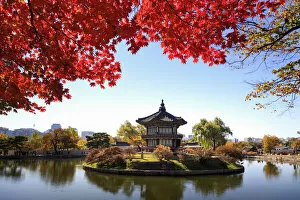Pagoda Collection: South Korea, Seoul, Gyeonbokgung Palace