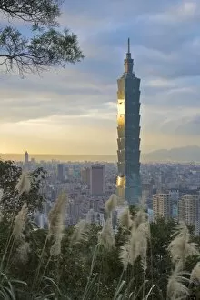 Taiwanese Collection: Taipei 101 skyscraper, Taipei, Taiwan