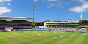 Crowd Collection: Test cricket match at Sydney Cricket Ground, Sydney, New South Wales, Australia