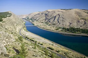 Turkey, Eastern Turkey, near Adiyaman, Ataturk Dam - part of GAP (Southeastern Anatolia Turkey, Eastern Turkey, near Adiyaman, Ataturk Dam - part of GAP (Southeastern Anatolia