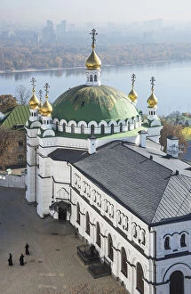 Dnieper River Collection: Ukraine, Kyiv, Pechersak Lavra, Monastery of the Caves, Orthodox Christian Monastery