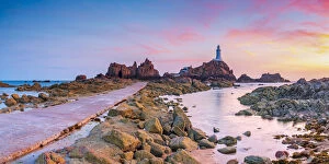 Lighthouse Collection: United Kingdom, Channel Islands, Jersey, Corbiere Lighthouse