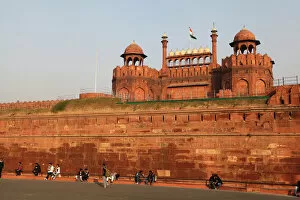 Indian Architecture Gallery: India, New Delhi, The Red Fort in Delhi
