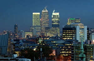 Tower Collection: UK, London, Canary Wharf