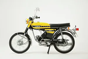 <b class=qtipBold><figcaption>1987 Yamaha FS1E moped</figcaption></b><br><em>© National Motor Museum</em> 1987 Yamaha FS1E moped