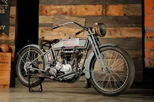 Twin Gallery: Harley Davidson 11F V-Twin (11hp) 1915 grey