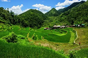 Terrace Collection: Bangaan in the rice terraces of Banaue, Northern Luzon, Philippines