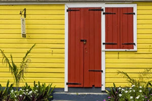 Us Virgin Islands Gallery: Colorful house in Christiansted, St. Croix, US Virgin Islands
