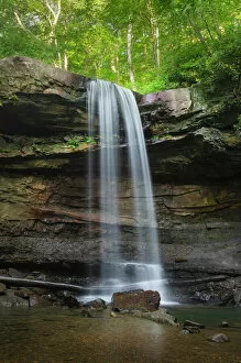 Tranquil Collection: Cucumber Falls, Ohiopyle State Park, Pennsylvania