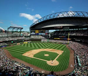 Crowd Collection: WA, Seattle, Safeco Field, Mariners baseball game