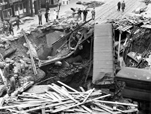 Fire Collection: Blitz in London -- Balham High Road, WW2