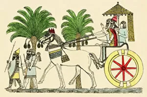 Weapon Collection: Assyrian king in his chariot