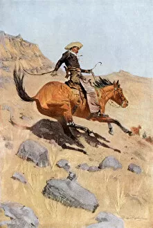 Western Collection: Bronco rider