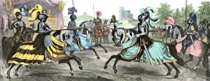 Entertainment Gallery: Jousting knights