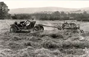 Summer Time Collection: Haymaking by machinery, 1931