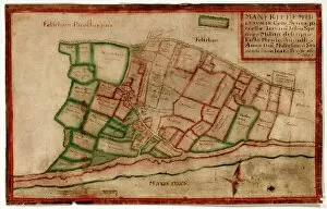 Coastal Erosion Collection: Map of the Manor of Middleton, 1606
