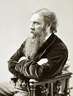 Seated Gallery: GEORGE MACDONALD (1824-1905). Scottish novelist and poet
