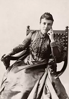 Seated Gallery: LAURA ORMISTON CHANT (1848-1923). English reformer, suffragist and writer