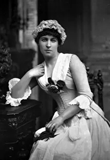 Seated Gallery: LILLIE LANGTRY (1852-1929). British actress
