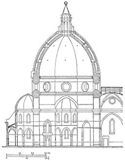  Florence Cathedral Ndecorative Floor Plan Of Santa