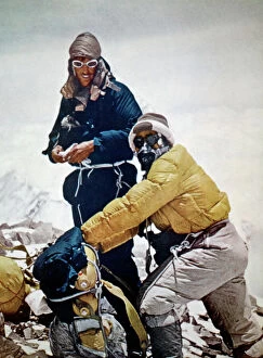 SIR EDMUND HILLARY (1919-2008). New Zealand mountaineer and explorer. Sir Edmund Hillary