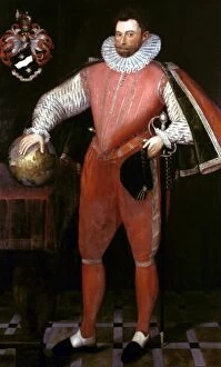 Fashion Gallery: SIR FRANCIS DRAKE (1540?-1596). English admiral