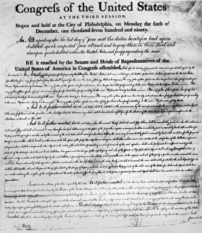 CONSTITUTION. Page one of the Constitution of the United