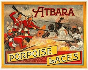 Atbara Collection: SUDAN: ATBARA BATTLE, 1898. British forces, under the command of Horatio Herbert Kitchener